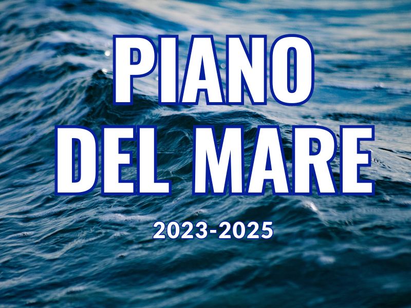 Piano del mare per il triennio 2023-2025