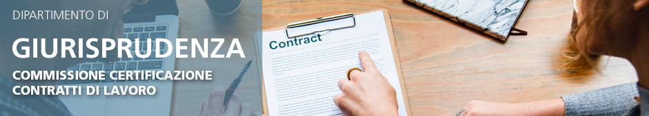 Banner Commissione certificazione lavoro