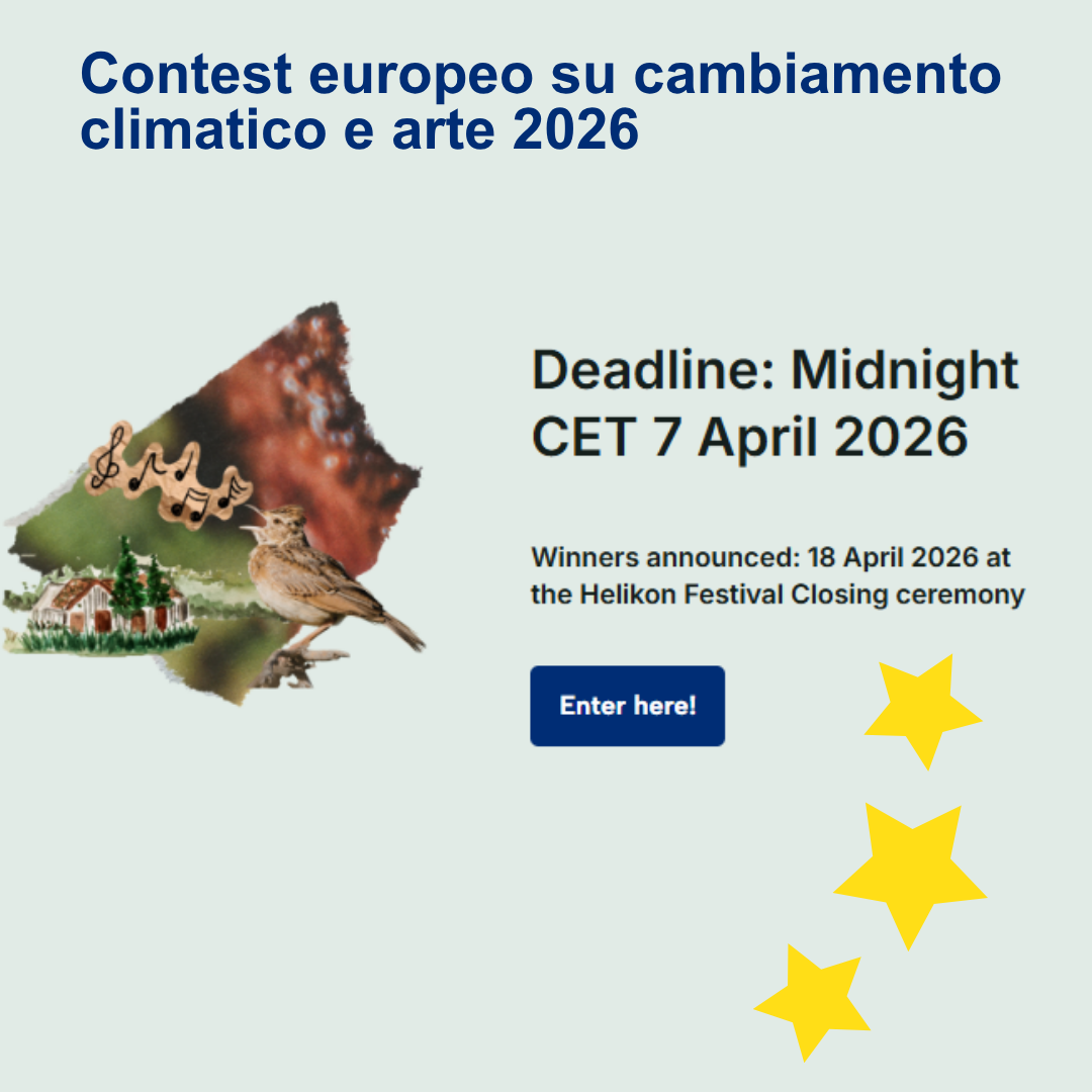Contest europeo su cambiamento climatico e arte 2026