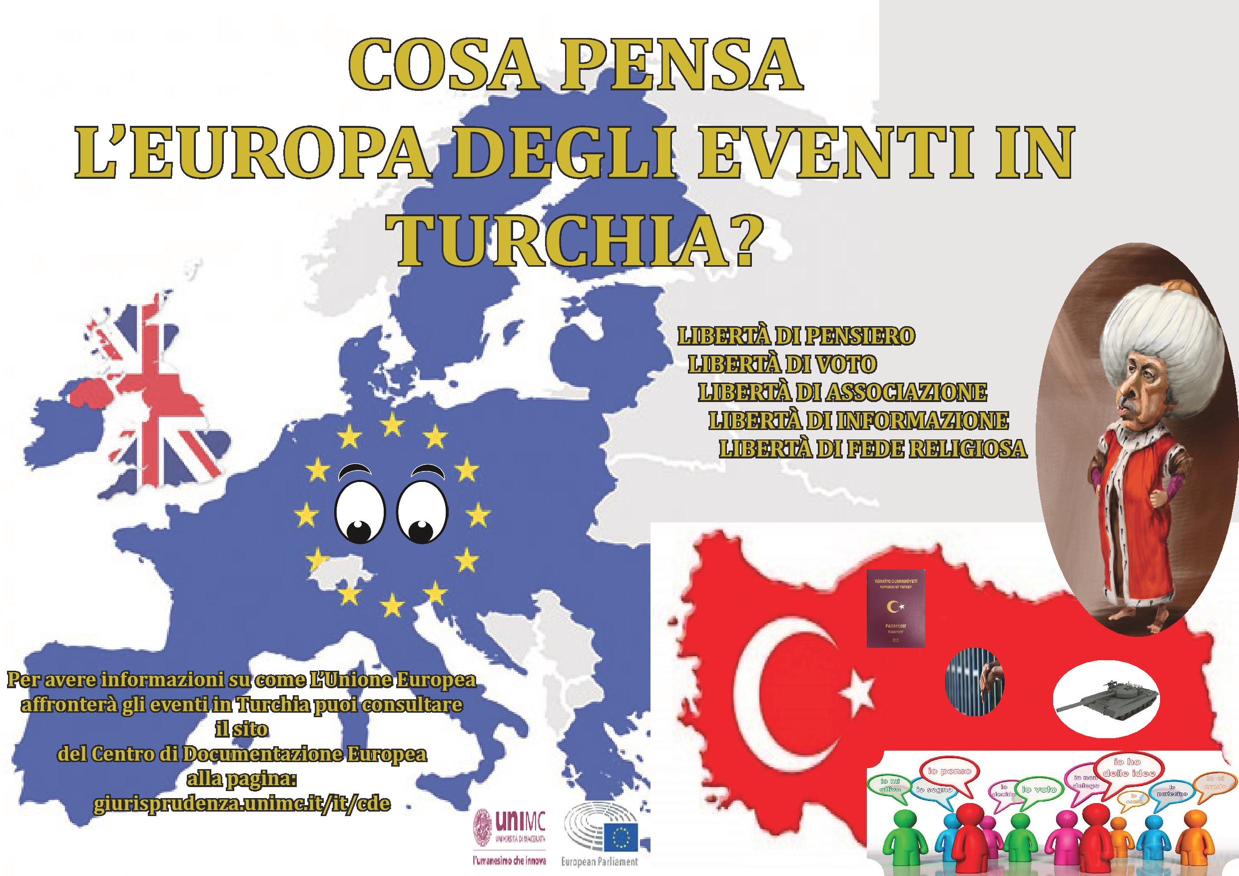 COSA PENSA L'EUROPA DEGLI EVENTI IN TURCHIA?
