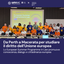 Da Perth a Macerata per studiare il diritto dell’Unione europea