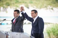 Alexis Tzipras e Zoran Zaev