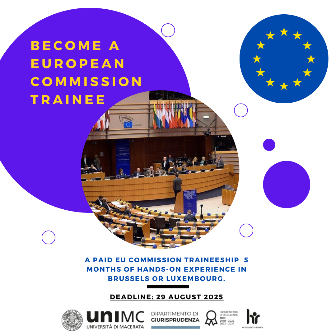 European Commission Blue Book Traineeship