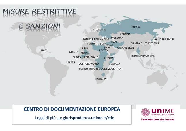 MISURE RESTRITTIVE DELL’UE