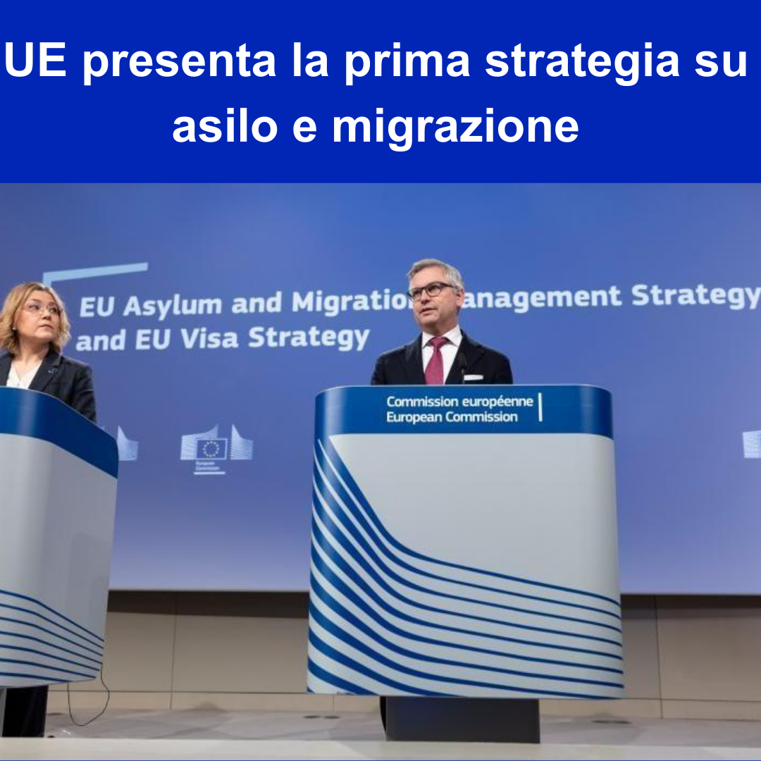 UE presenta la prima strategia su asilo e migrazione