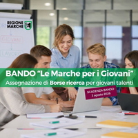 Borse di ricerca per giovani talenti – Regione Marche