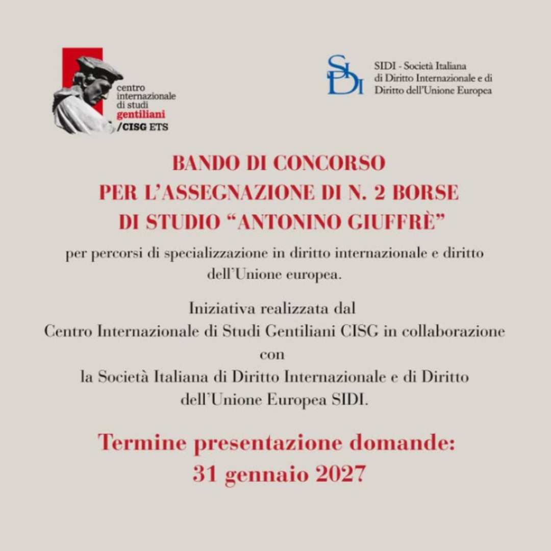 Borse di studio "Antonino Giuffrè"