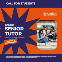 Call for applications 2026 for Senior Tutor positions
