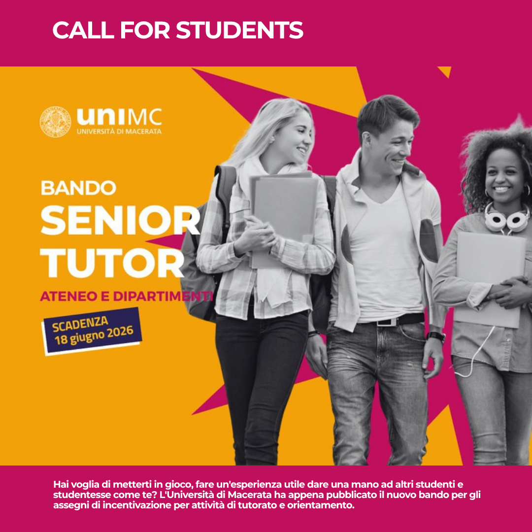 Diventa tutor Unimc