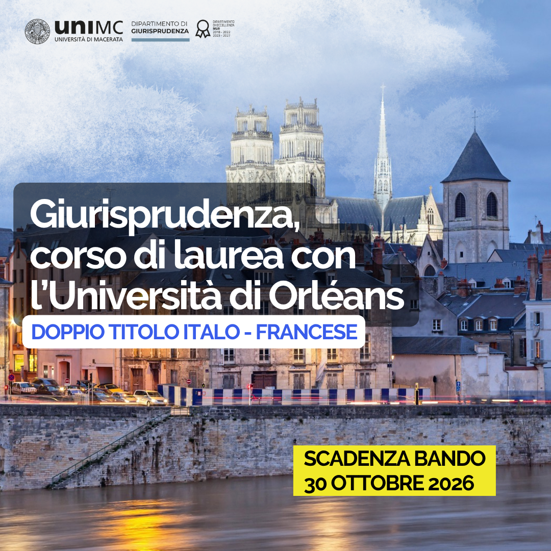 Doppio titolo italo-francese in Giurisprudenza
