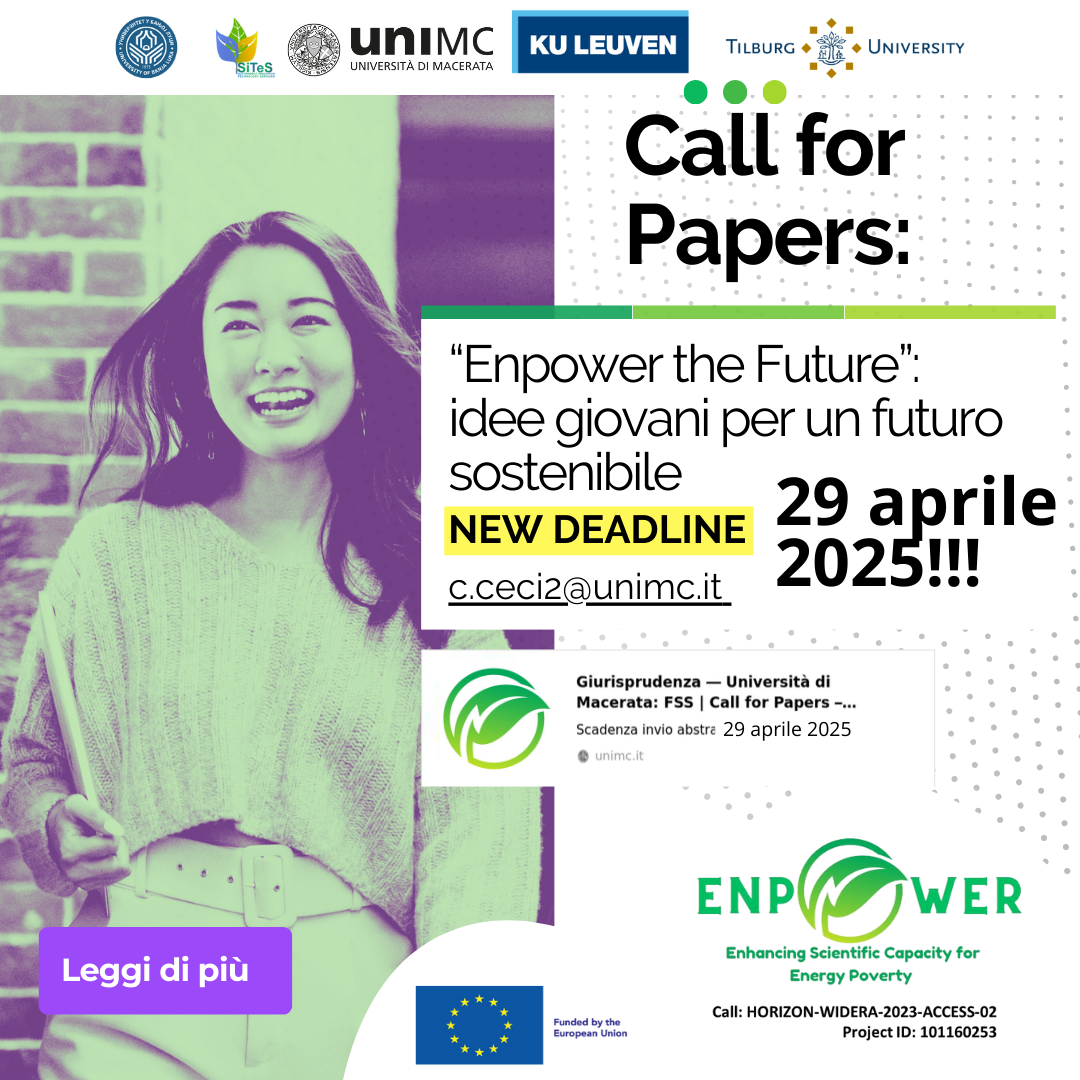 FSS | Call for Papers – “Enpower the Future”: idee giovani per un futuro sostenibile