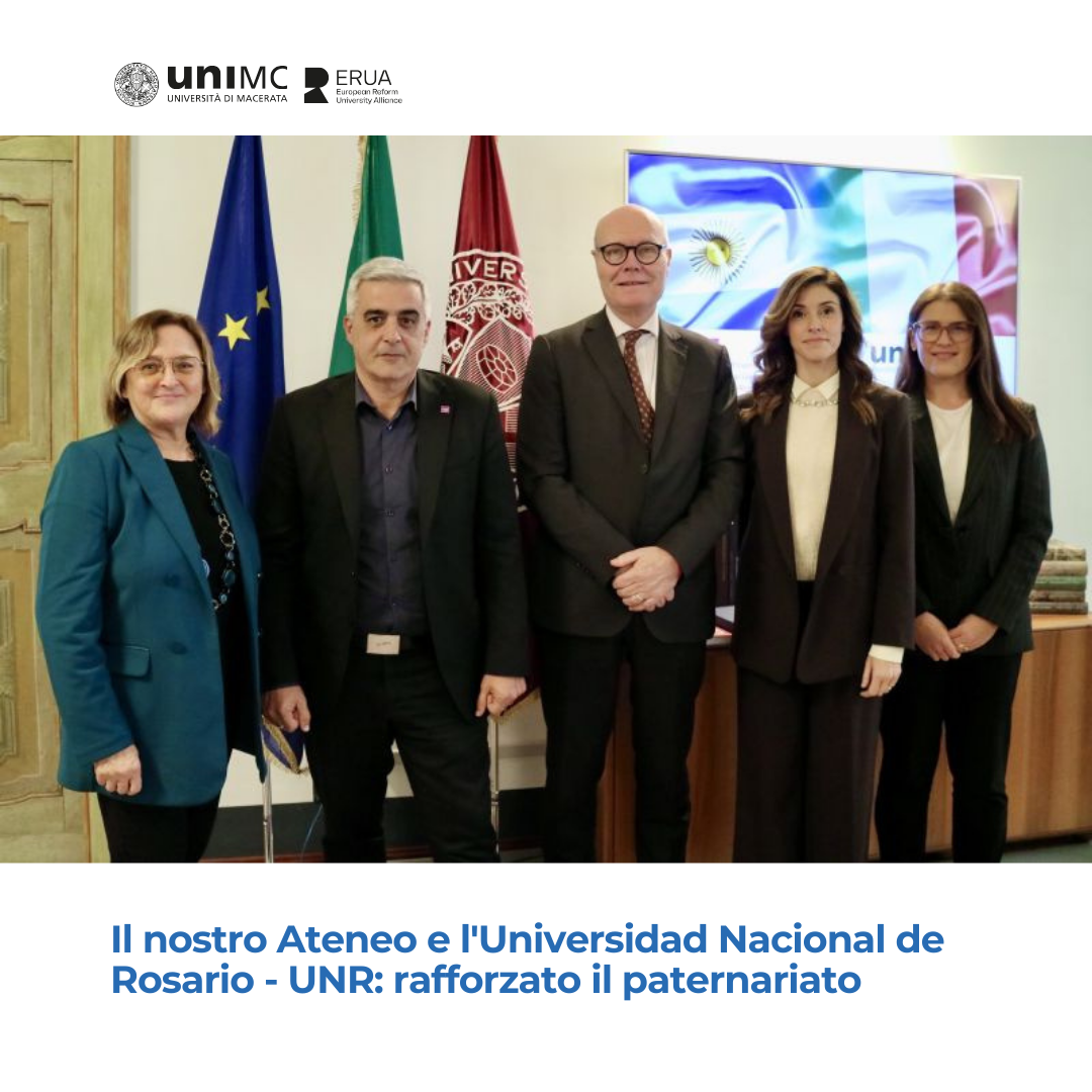 Il nostro Ateneo e l'Universidad Nacional de Rosario - UNR: rafforzato il paternariato