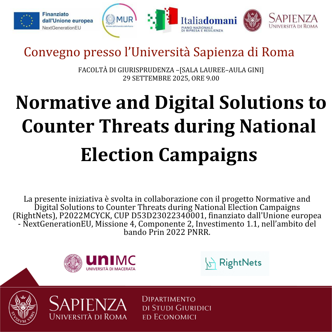 Normative and Digital Solutions to Counter Threats during National Election Campaigns