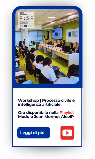 Workshop AIcoIP maggio 2026 - Registrazioni